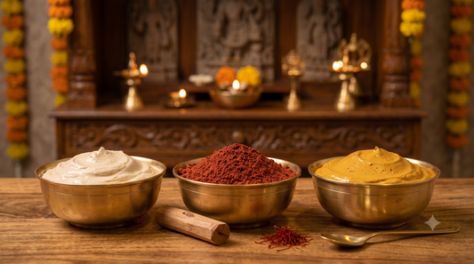 Different Types of Chandan Used in Hindu Rituals: White, Red & Ashtagandh Guide