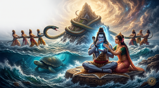 Samudra Manthan Story: How Lord Shiva Saved the Universe & the Origin of Sawan