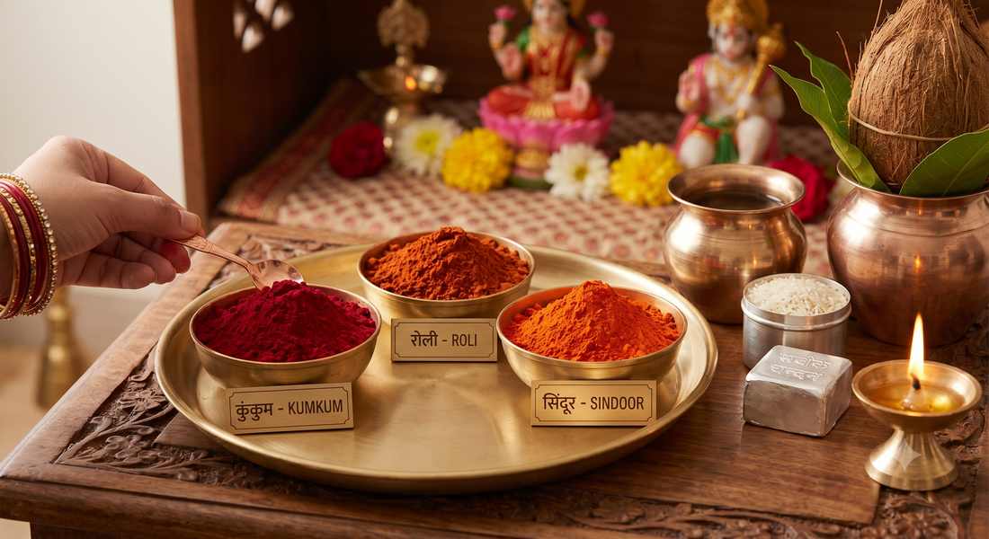 Kumkum vs Roli vs Sindoor: What is the Difference?