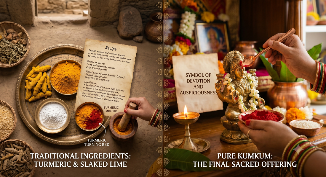 How is Traditional Kumkum Made? Ingredients and Process Explained