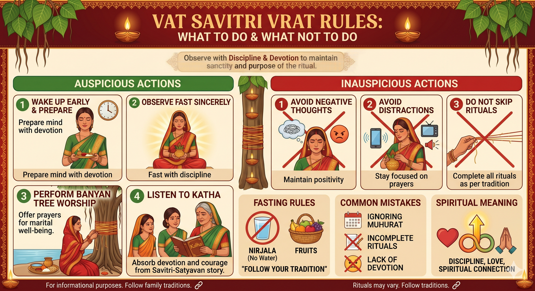 Vat Savitri Vrat Rules: What to Do, What Not to Do (Complete Guide for Women)