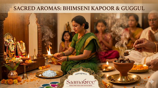 Why Bhimseni Kapoor and Guggul Are Used in Hindu Pooja Rituals