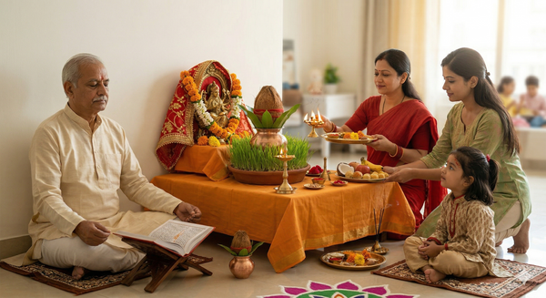 Chaitra Navratri Pooja Vidhi, Rituals & Samagri List