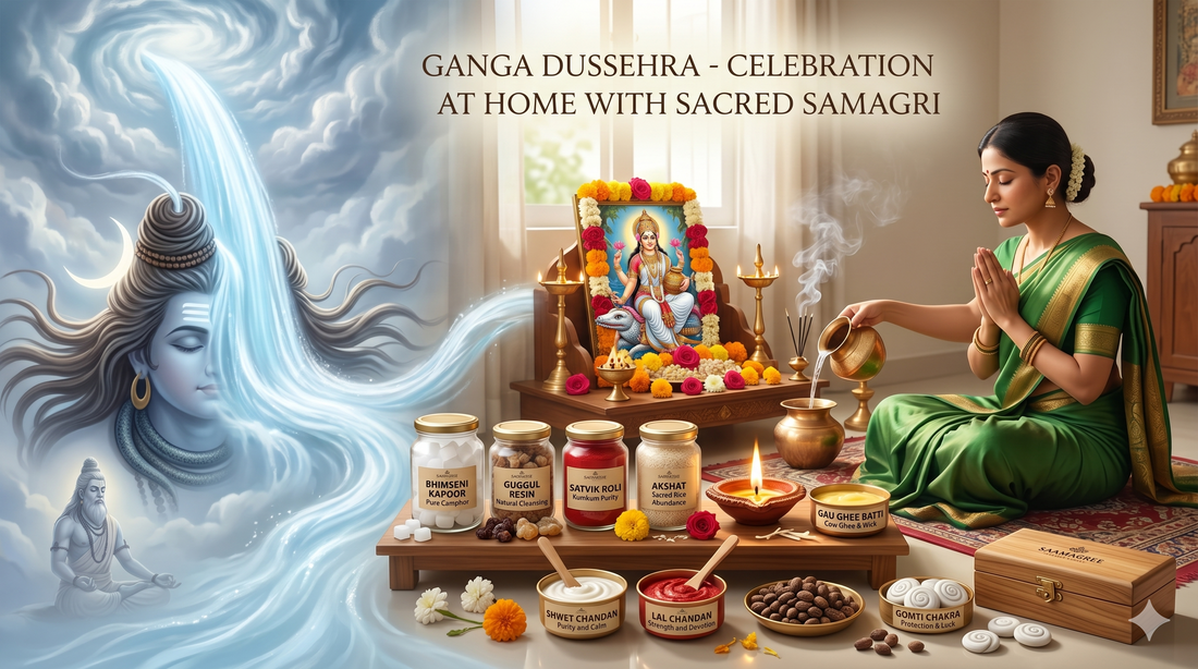 Ganga Dussehra 2026: Meaning, Rituals, Pooja Vidhi, Spiritual Significance & Sacred Pooja Samagri Guide