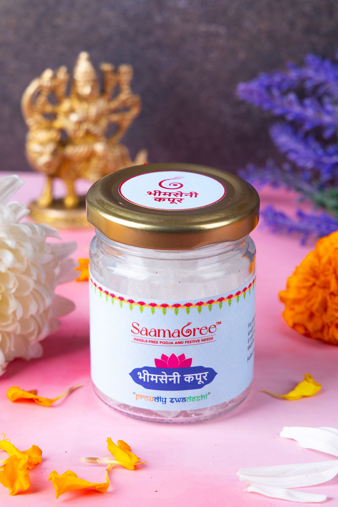 Bhimseni Kapoor for aarti essentials from Saamagree