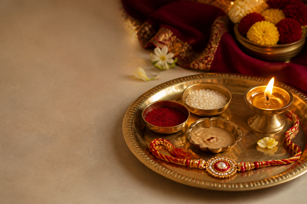 How to Prepare a Simple Raksha Bandhan Pooja Thali at Home