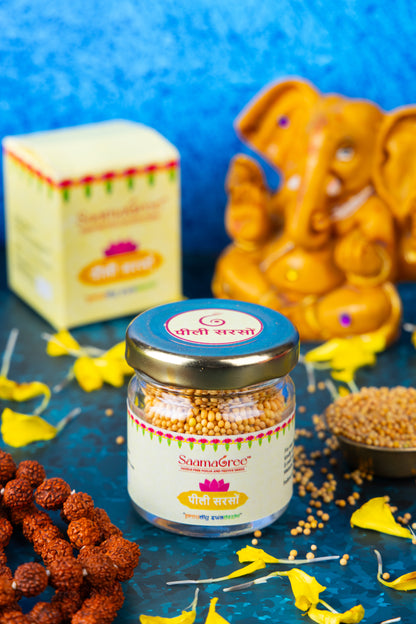 Yellow Mustard Seeds by Saamagree